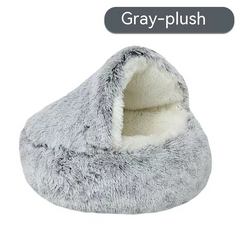 Cozy Shell Cat Bed