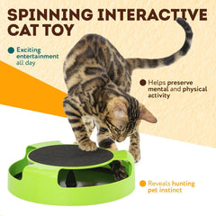 360 Spin Cat Mouse Toy
