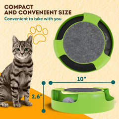 360 Spin Cat Mouse Toy