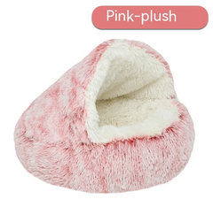 Cozy Pet Haven Semi-Enclosed Bed