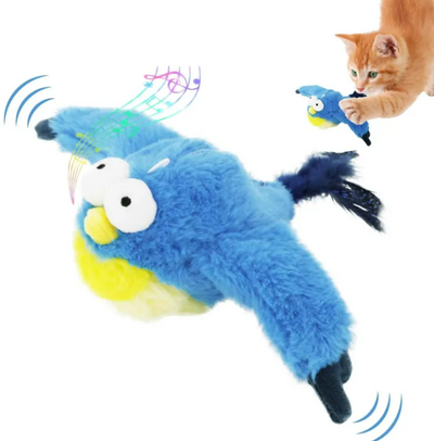 Chirping Birdie Cat Teaser