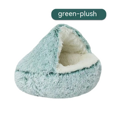 Cozy Shell Cat Bed