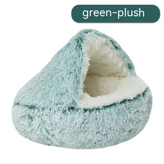 Cozy Shell Cat Bed
