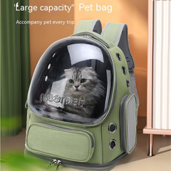 Clear View Cat Travel Bag