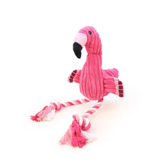 Flamingo Fun Chew Pet Toy