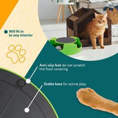 360 Spin Cat Mouse Toy