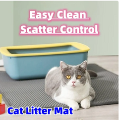 Chic Cat Litter Catcher Mat