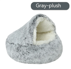 Cozy Pet Haven Semi-Enclosed Bed