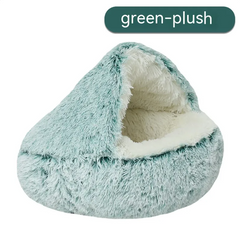 Cozy Pet Haven Semi-Enclosed Bed