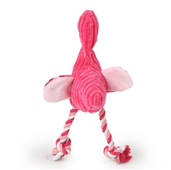 Flamingo Fun Chew Pet Toy