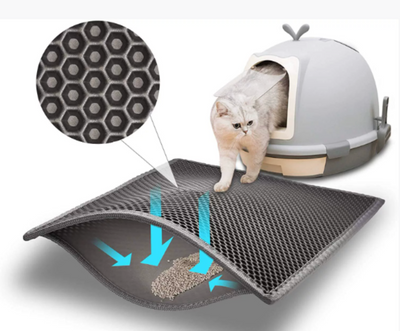 Chic Cat Litter Catcher Mat